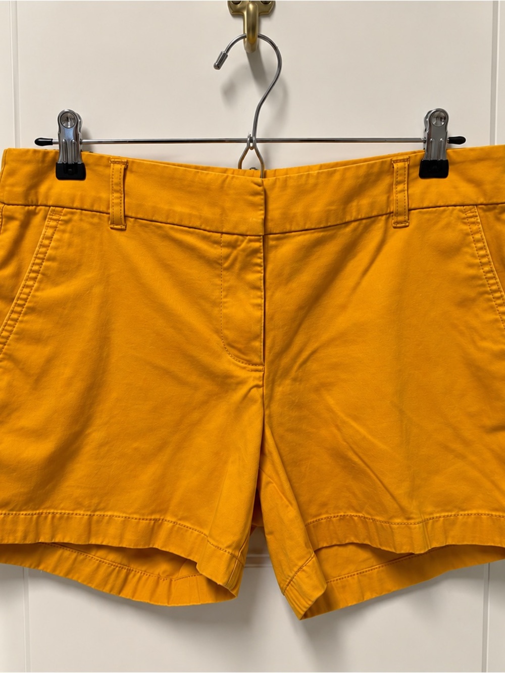 J Crew Women’s Mustard Yellow Casual Shorts
